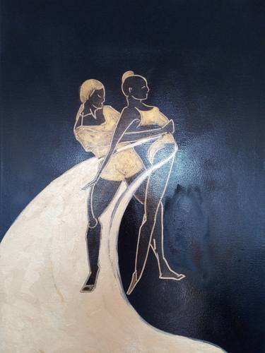 Print of Figurative Love Paintings by Sonasa Yesey