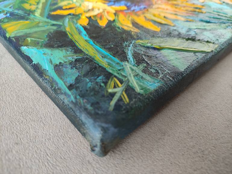 Original Expressionism Nature Painting by Yana Sherstobitova