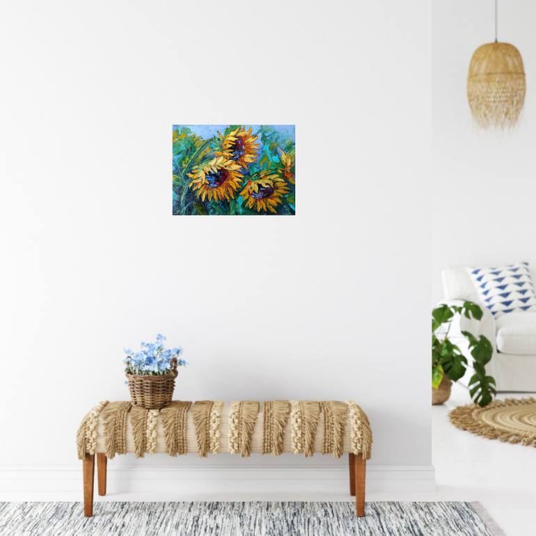 Original Expressionism Nature Painting by Yana Sherstobitova