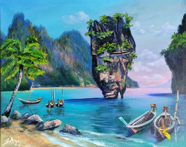 Original Oil Painting "Thailand" thumb