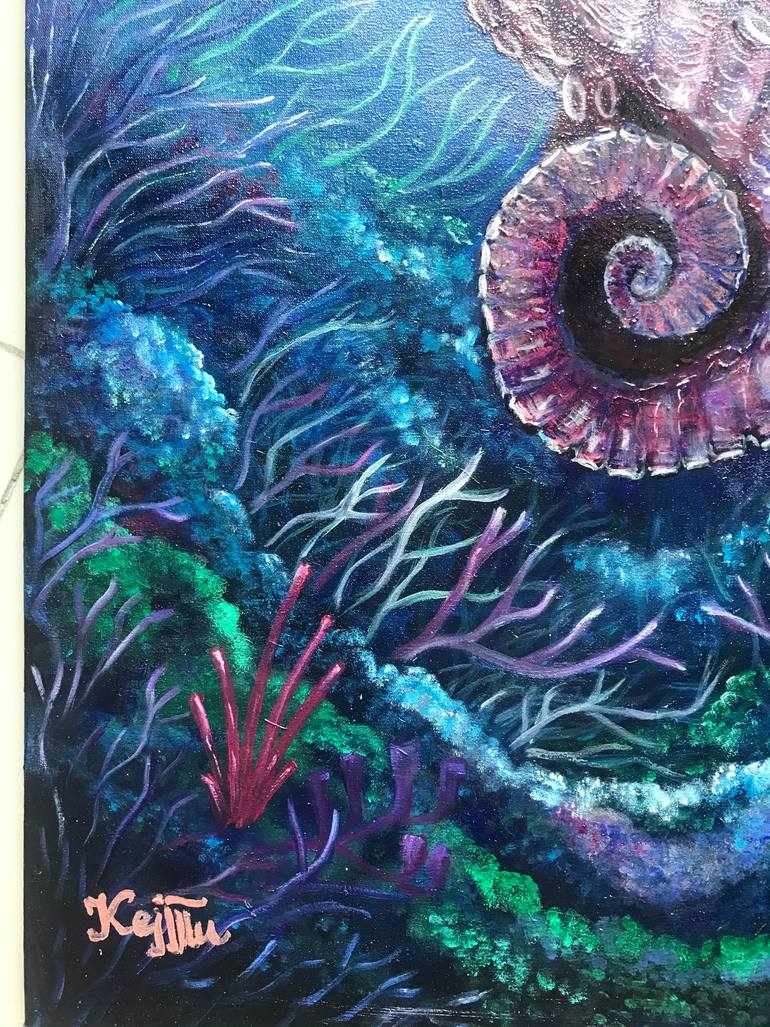 Original Surrealism Water Painting by Ana Kekic Tamborrell
