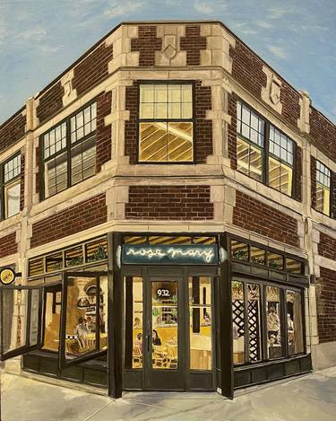 Original Fine Art Architecture Paintings by greg morrissey