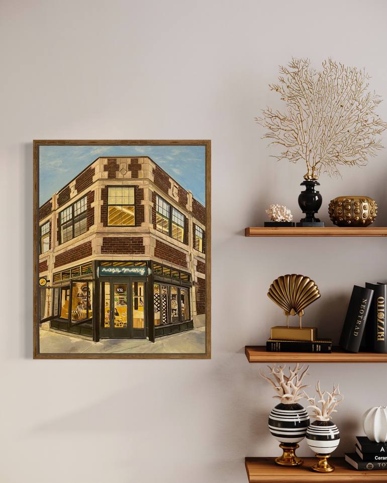 Original Other Architecture Painting by Greg Morrissey