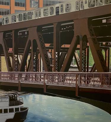 Original Realism Cities Paintings by greg morrissey