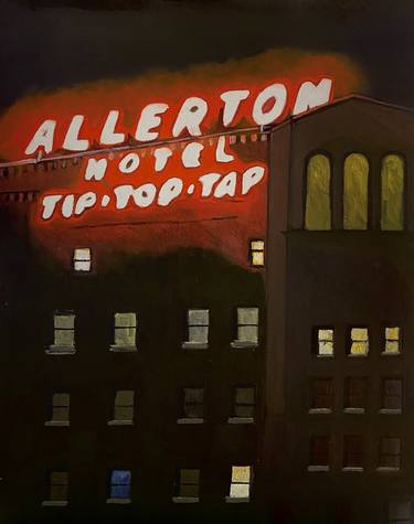 Print of Contemporary Architecture Paintings by greg morrissey