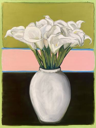 Print of Floral Paintings by greg morrissey