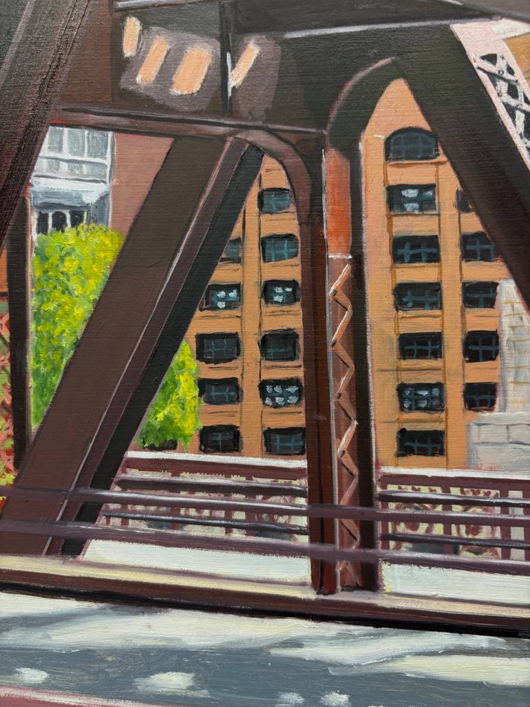 Original Contemporary Architecture Painting by Greg Morrissey