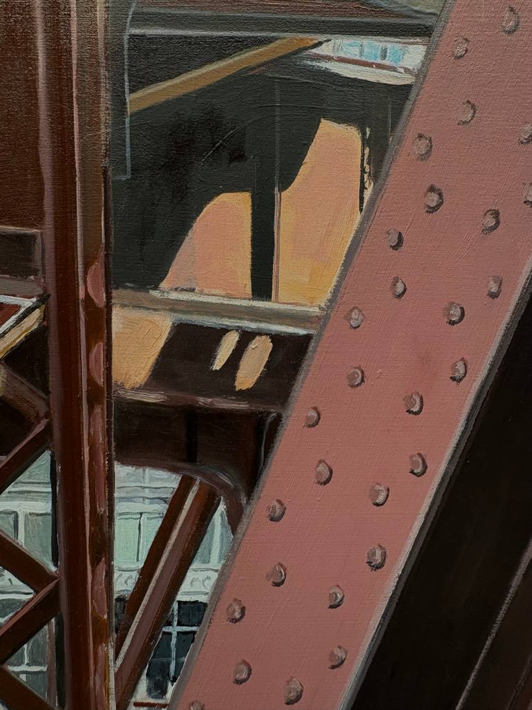 Original Contemporary Architecture Painting by Greg Morrissey