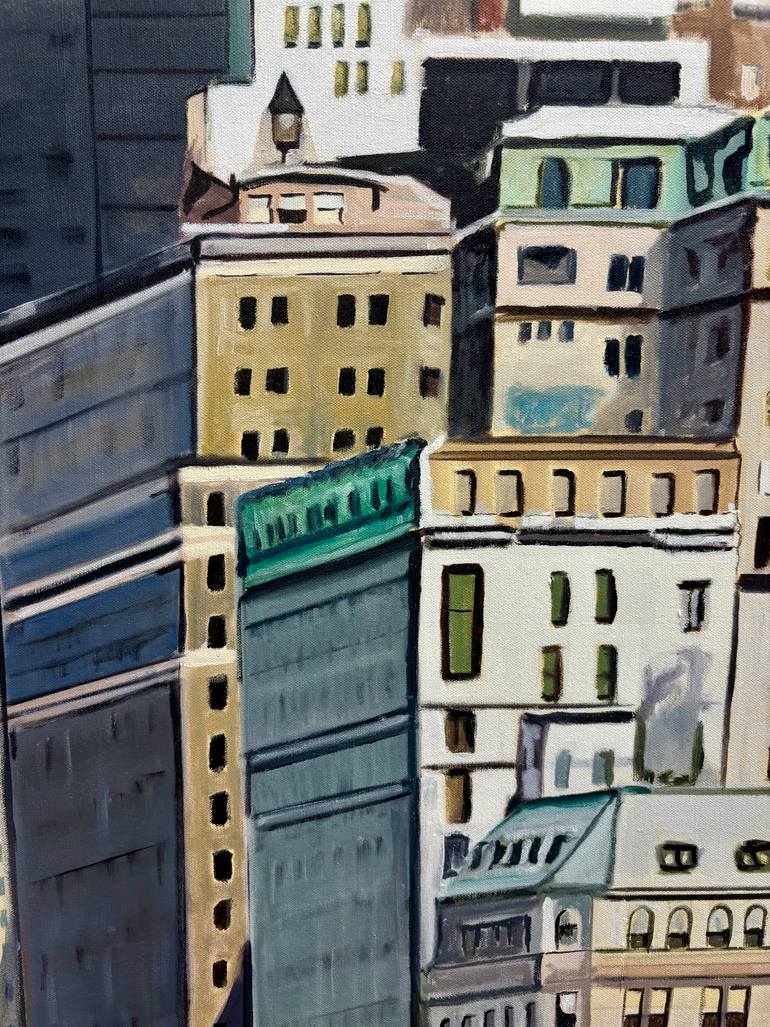 Original Contemporary Architecture Painting by Greg Morrissey