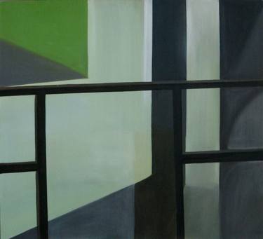 Print of Abstract Architecture Paintings by greg morrissey