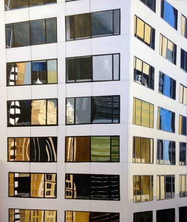 Original Realism Architecture Paintings by greg morrissey