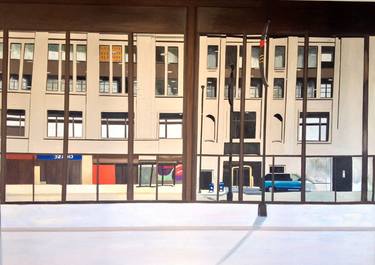 Original Realism Architecture Paintings by greg morrissey