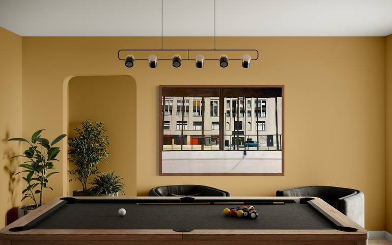 Original Realism Architecture Painting by Greg Morrissey