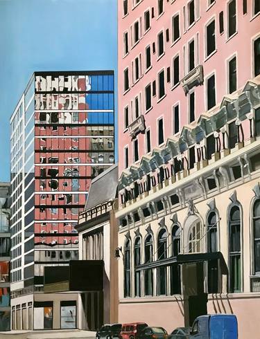 Print of Fine Art Architecture Paintings by greg morrissey