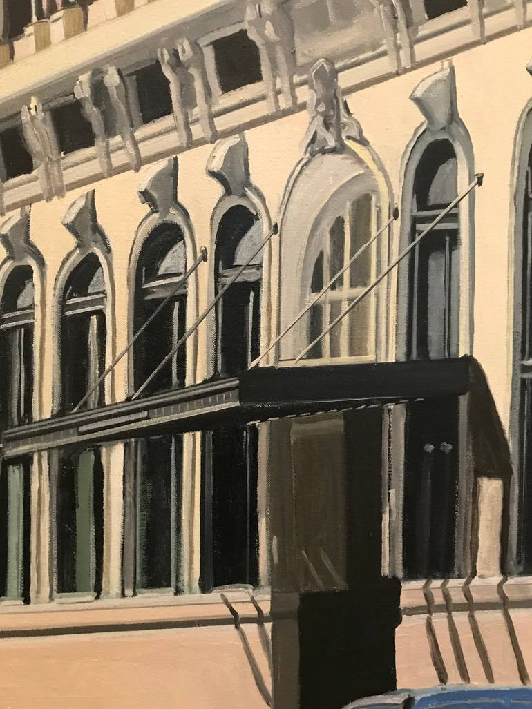Original Impressionism Architecture Painting by Greg Morrissey