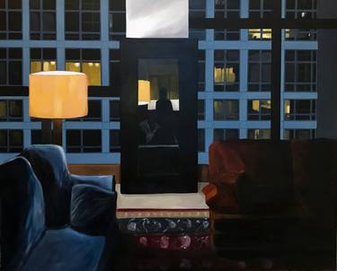 Print of Fine Art Interiors Paintings by greg morrissey