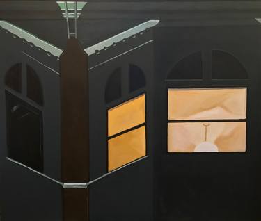 Print of Fine Art Architecture Paintings by greg morrissey