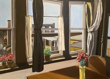 Print of Interiors Paintings by greg morrissey