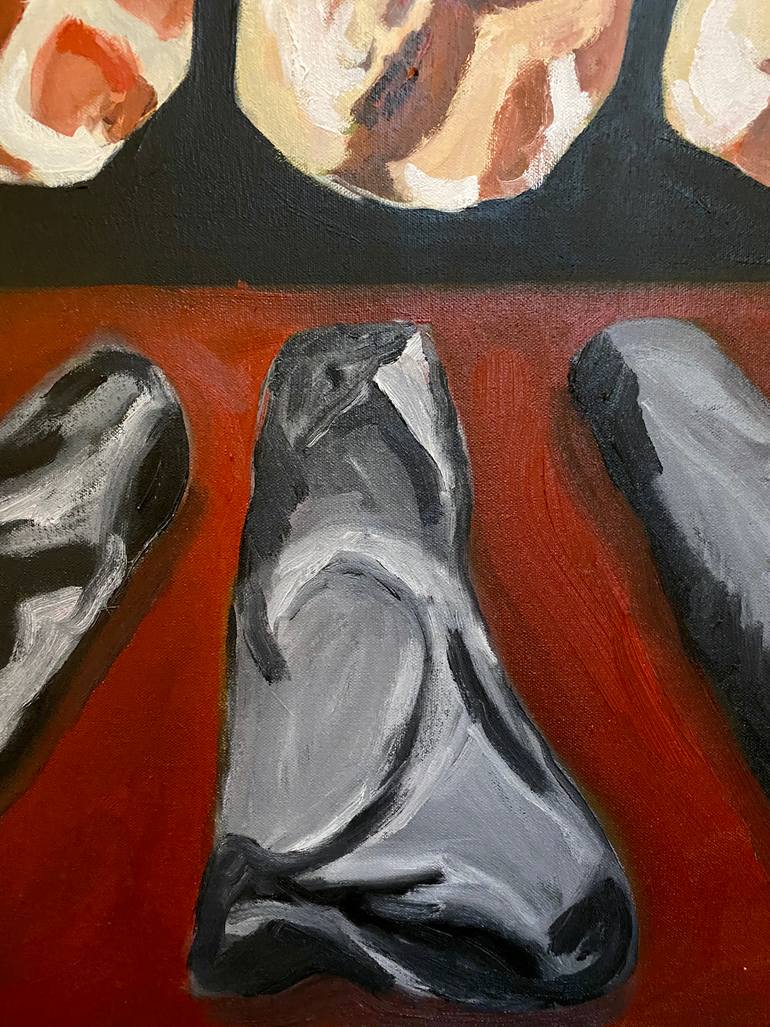 Original Modernism Politics Painting by Greg Morrissey