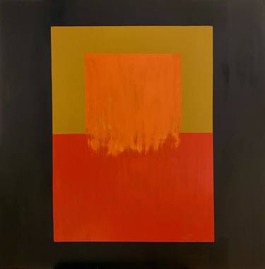 Abstract(olive, red, orange, ochre) thumb