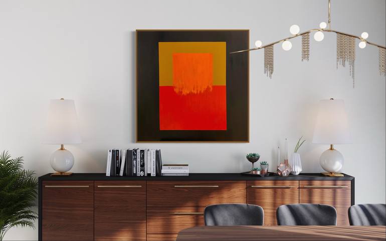 Original Fine Art Abstract Painting by greg morrissey