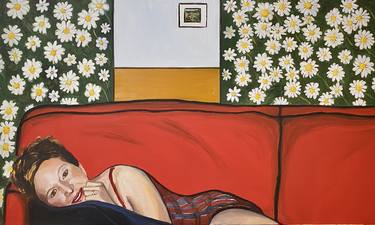 Print of Figurative Women Paintings by greg morrissey