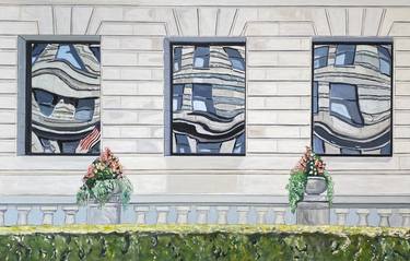 Print of Realism Architecture Paintings by greg morrissey