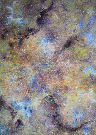 Original Expressionism Outer Space Paintings by Kevin Schrader