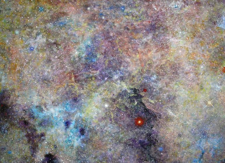 Original Outer Space Painting by Kevin Schrader