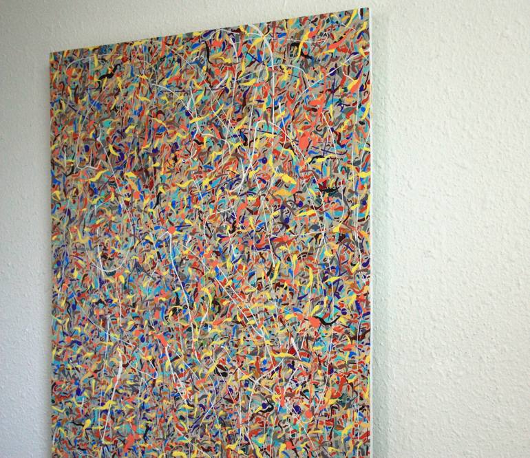 Original Abstract Expressionism Abstract Painting by Kevin Schrader
