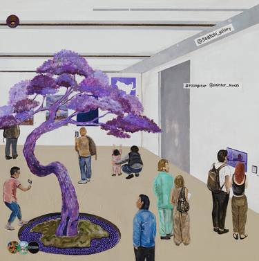 Finding Neverland, Did you see the purple pine tree in the Saatchi gallery? thumb