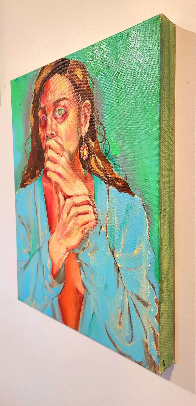 Original Abstract Women Painting by Anahita Amouzegar