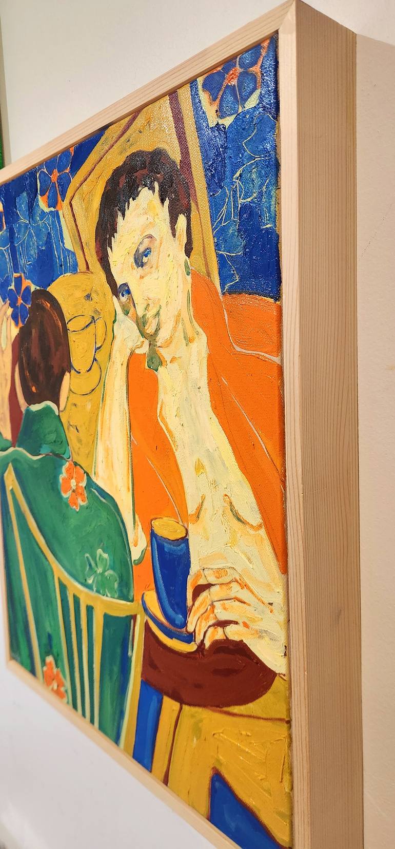 Original Figurative Women Painting by Anahita Amouzegar