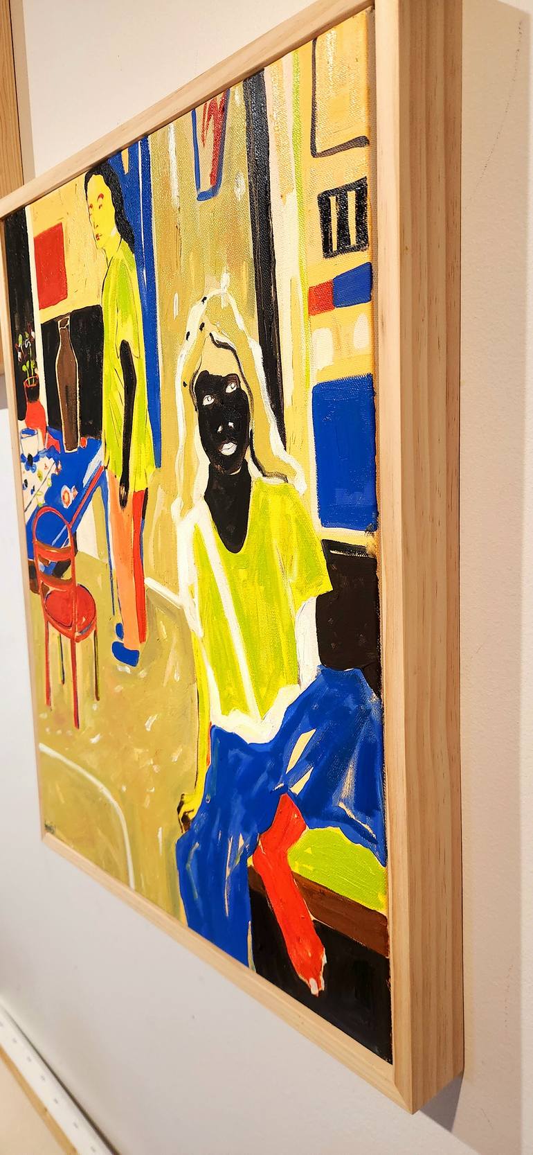 Original Abstract Women Painting by Anahita Amouzegar