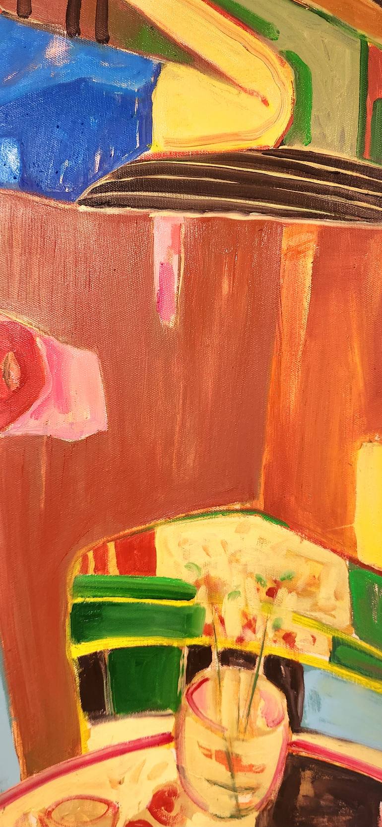 Original Abstract Women Painting by Anahita Amouzegar