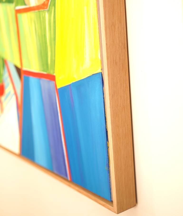 Original Abstract People Painting by Anahita Amouzegar