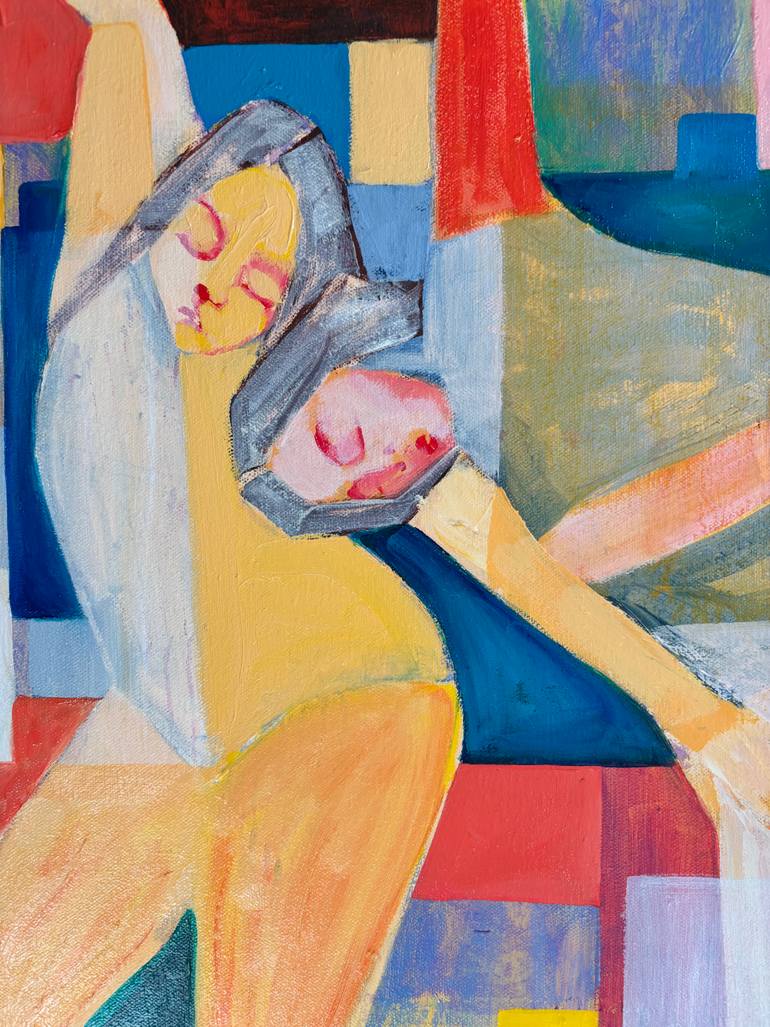 Original Figurative Women Painting by Anahita Amouzegar