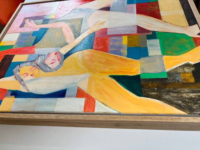 Original Figurative Women Painting by Anahita Amouzegar