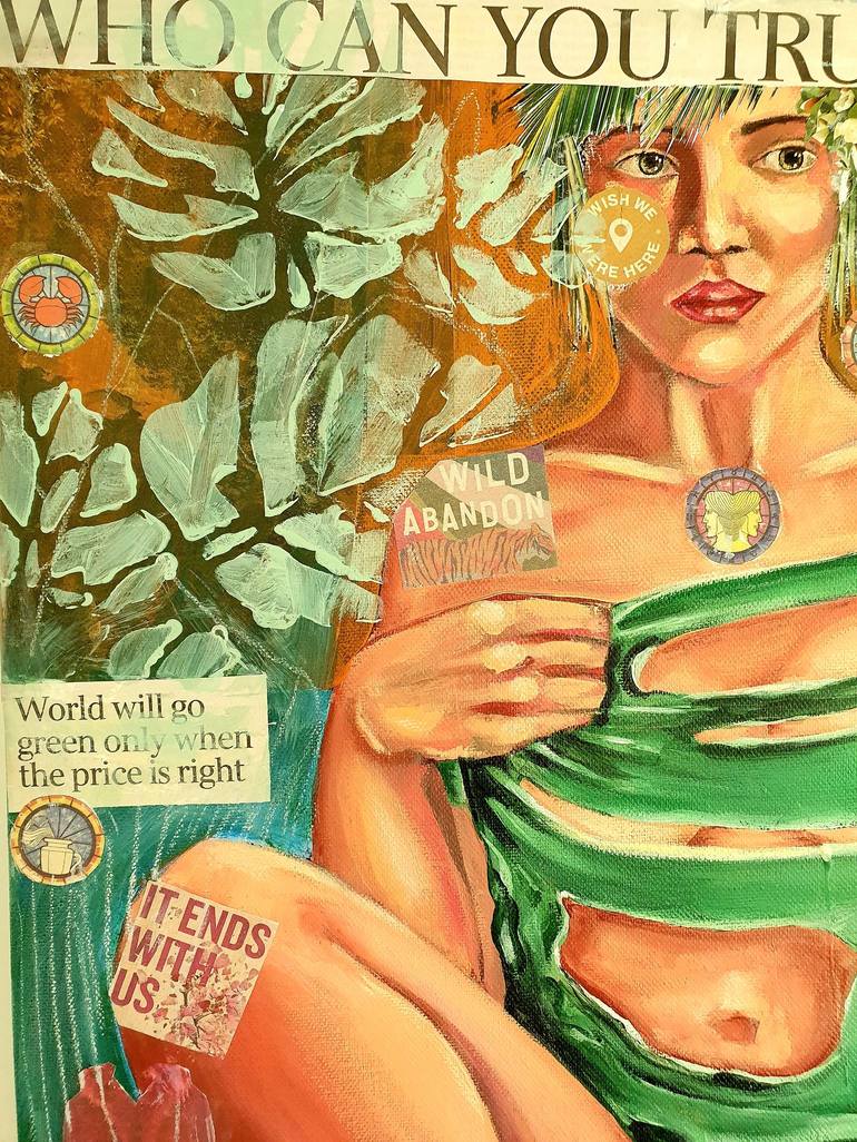 Original Women Collage by Anahita Amouzegar