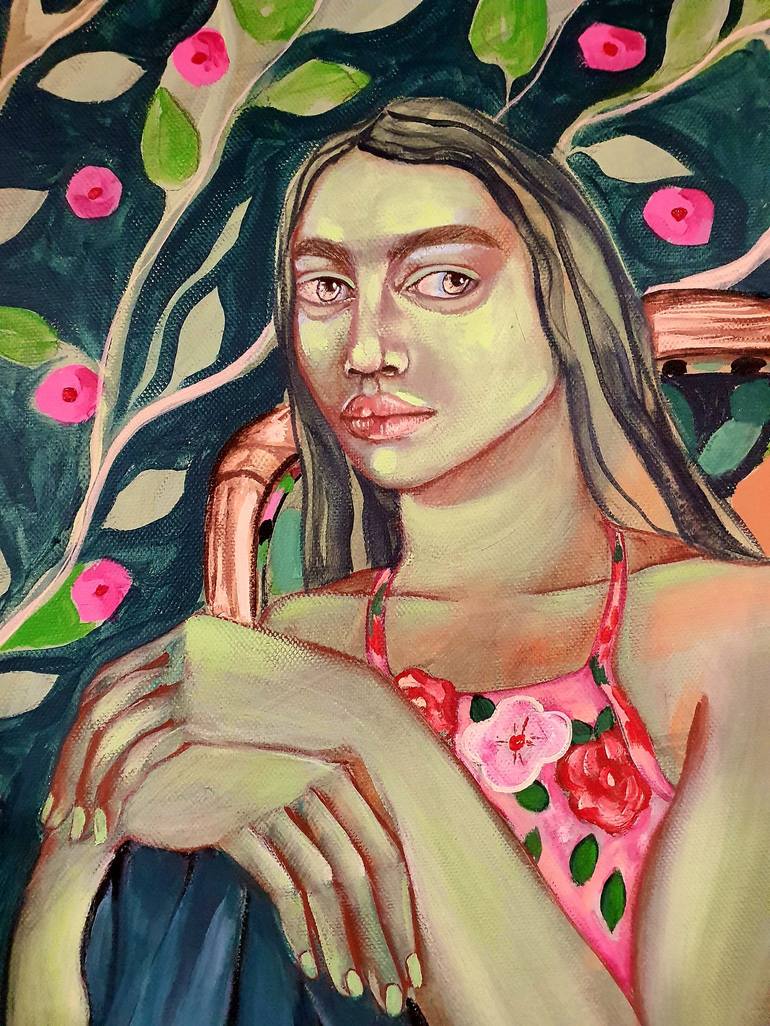 Original Women Painting by Anahita Amouzegar