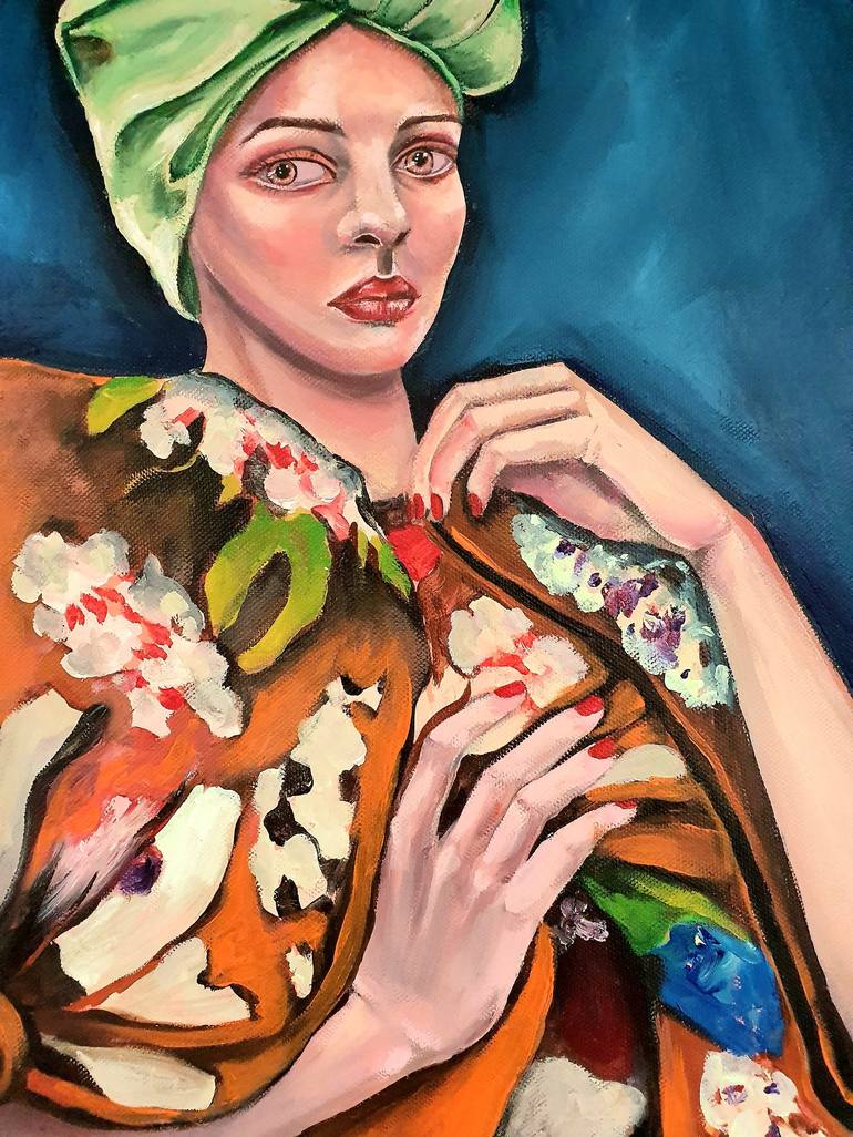 Original Women Painting by Anahita Amouzegar