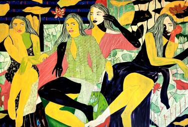 Original Women Paintings by Anahita Amouzegar