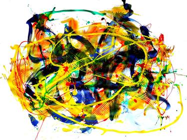 Original Abstract Paintings by Newel Hunter