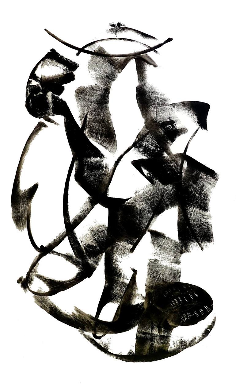 Original Abstract Expressionism Abstract Paintings by Newel Hunter