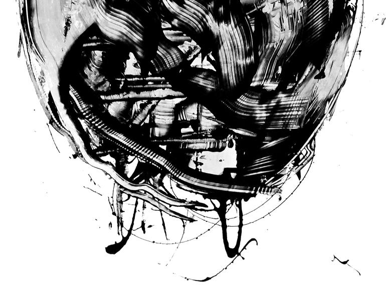 Original Abstract Expressionism Abstract Painting by Newel Hunter