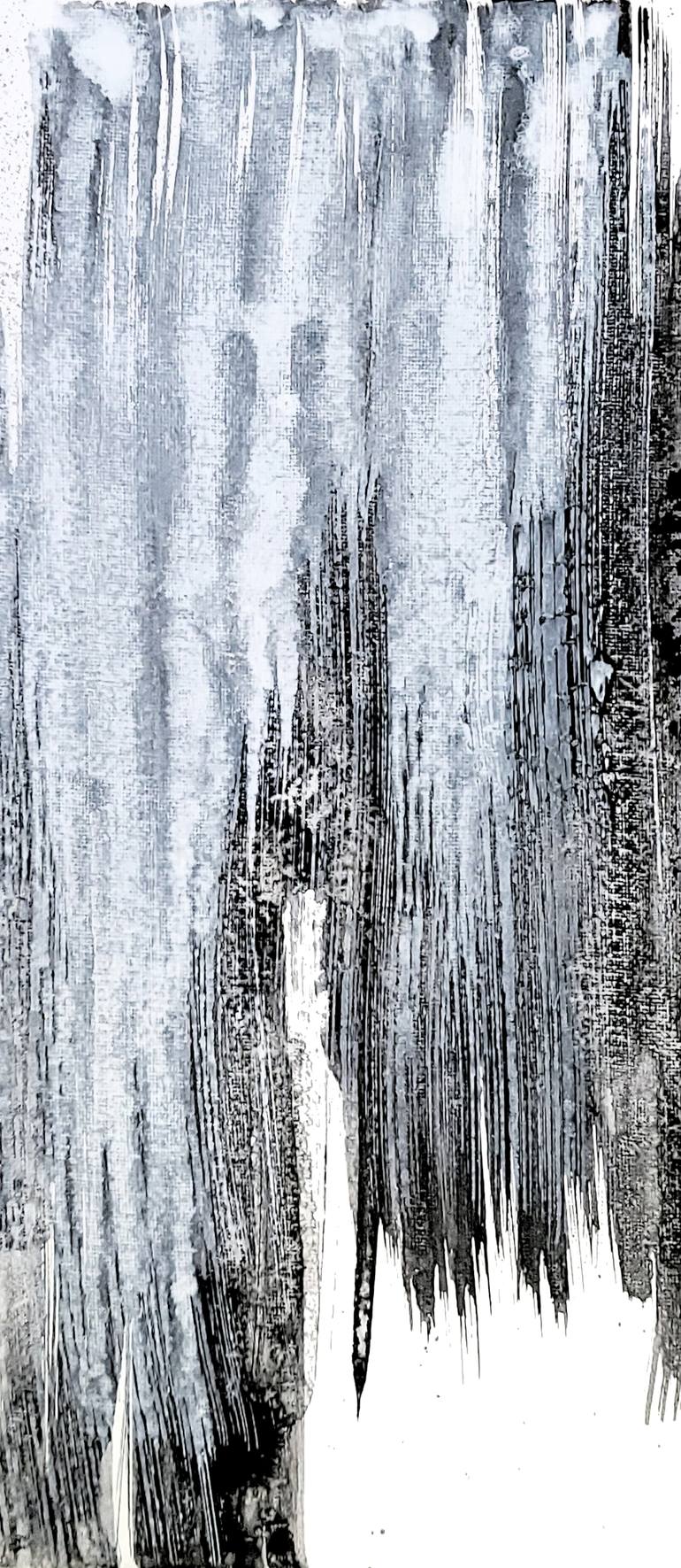 Original Abstract Expressionism Abstract Painting by Newel Hunter