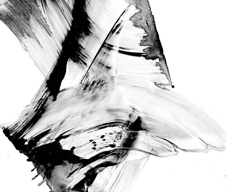 Original Abstract Expressionism Abstract Painting by Newel Hunter