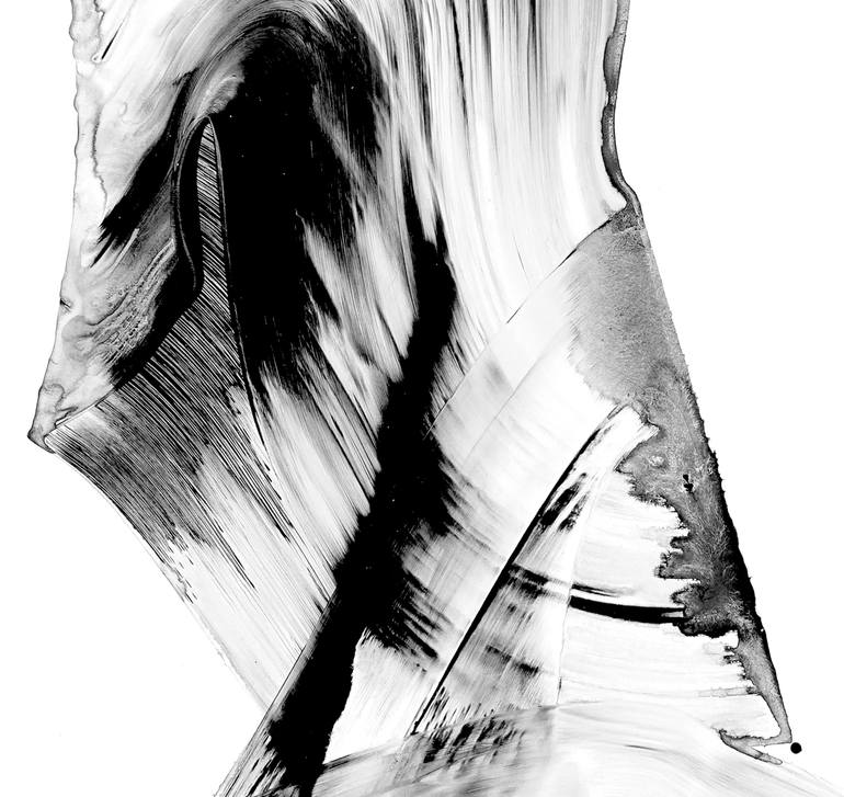 Original Abstract Expressionism Abstract Painting by Newel Hunter