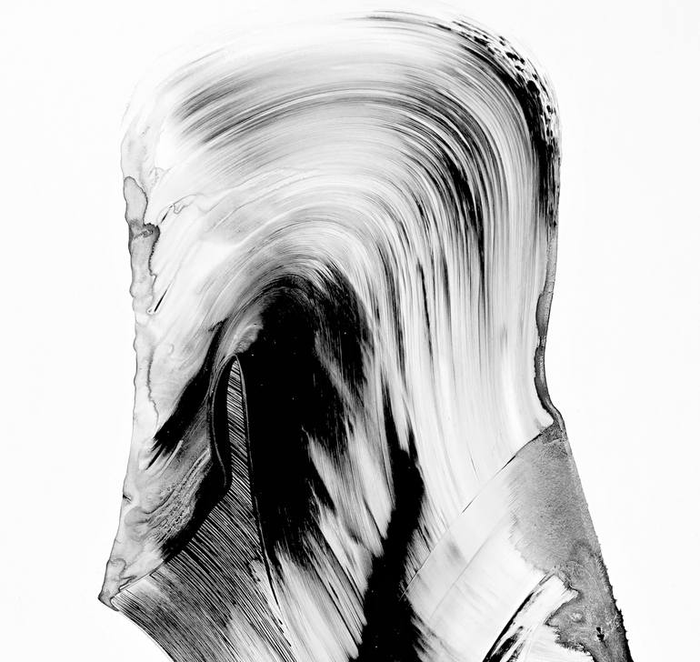 Original Abstract Expressionism Abstract Painting by Newel Hunter