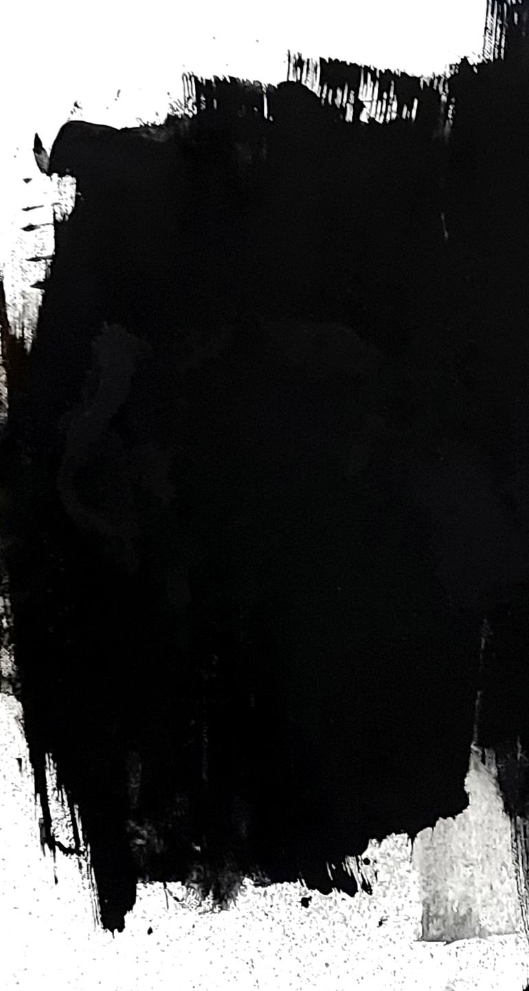 Original Abstract Expressionism Abstract Painting by Newel Hunter